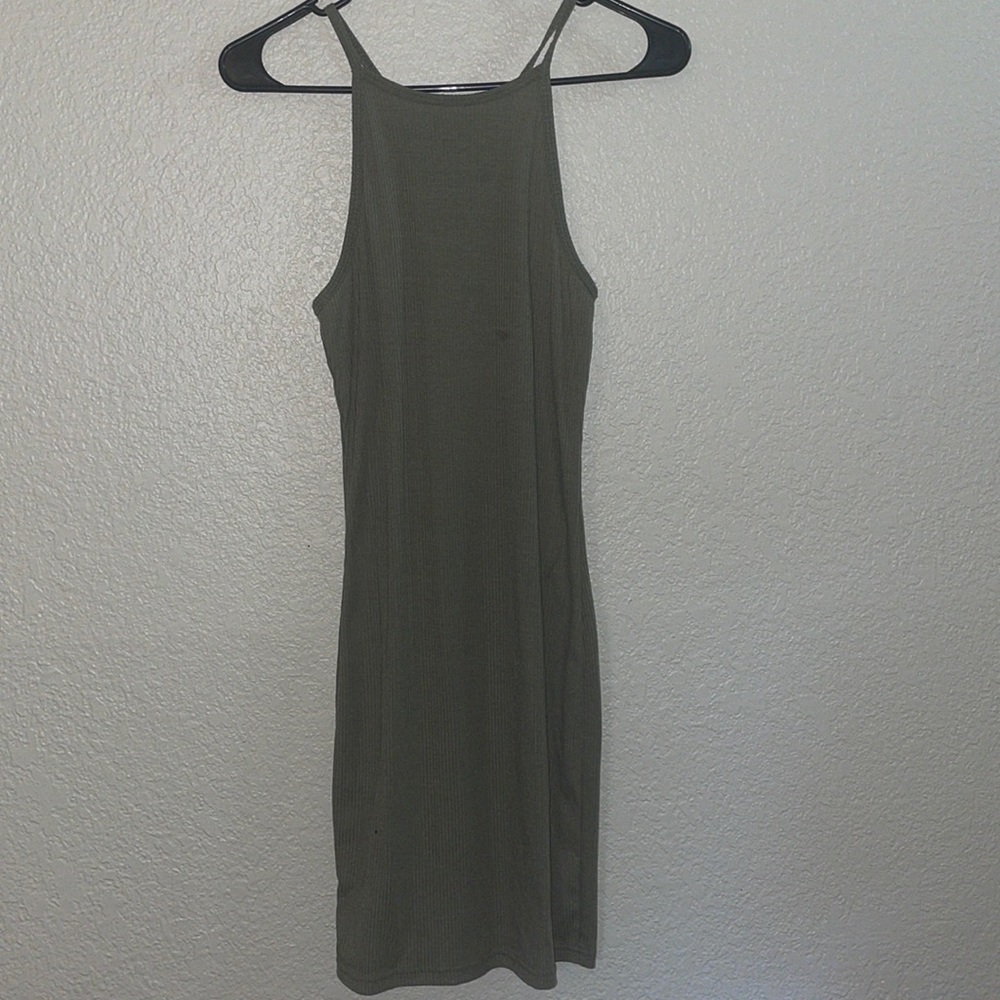 Small green mini dress